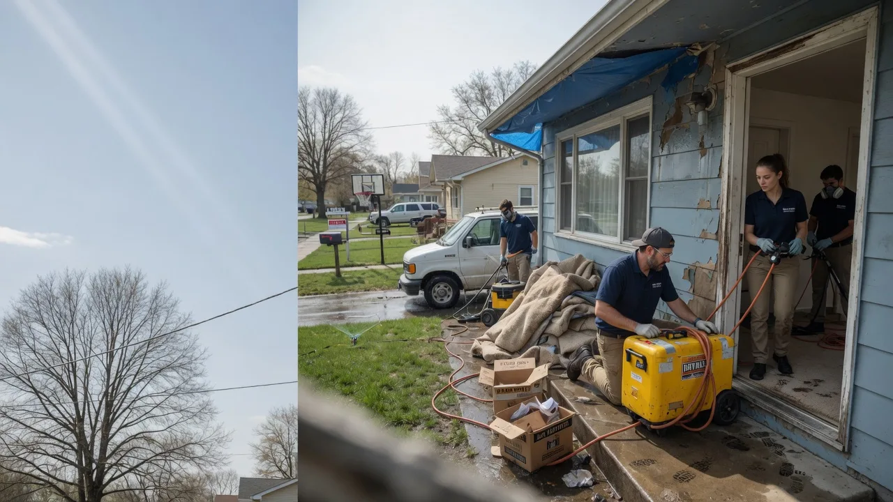 Basement Flood Cleanup in Halstad, MN near me